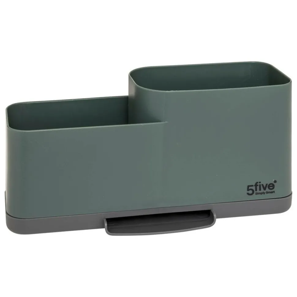 5 FIVE SIMPLY SMART - 5five - organiseur évier "néo" avec distributeur vert