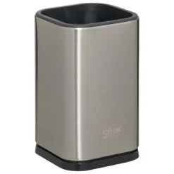 5 FIVE SIMPLY SMART - 5five - 5 ustensiles de cuisine avec pot de rangement en inox