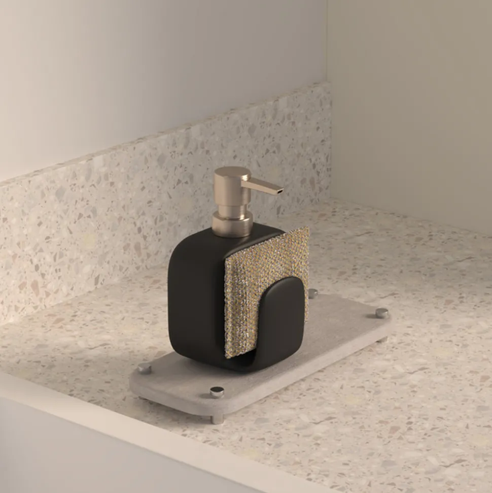 5 FIVE SIMPLY SMART - 5five - tapis en diatomite gris 28x11cm