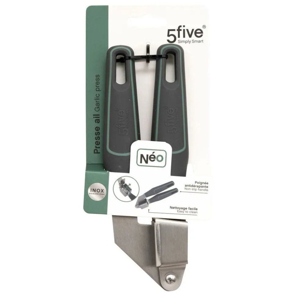 5 FIVE SIMPLY SMART - 5five - presse ail "néo" en inox