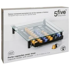 5 FIVE SIMPLY SMART - 5five - porte capsules x60 avec tiroir