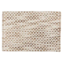 5 FIVE SIMPLY SMART - 5five - tapis de bain tressé taupe 50x75cm