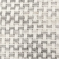 5 FIVE SIMPLY SMART - 5five - tapis tressé gris 50x75cm