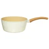 5 FIVE SIMPLY SMART - 5five - casserole "harmony" d20cm en aluminium forgé beige