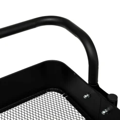 5 FIVE SIMPLY SMART - 5five - desserte à roulettes "boîtes relief 2 - black edition" 3 niveaux noir