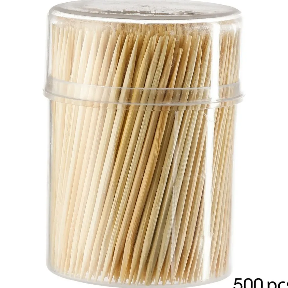 5 FIVE SIMPLY SMART - 5five - 2 boîtes 500 cure-dents bambou