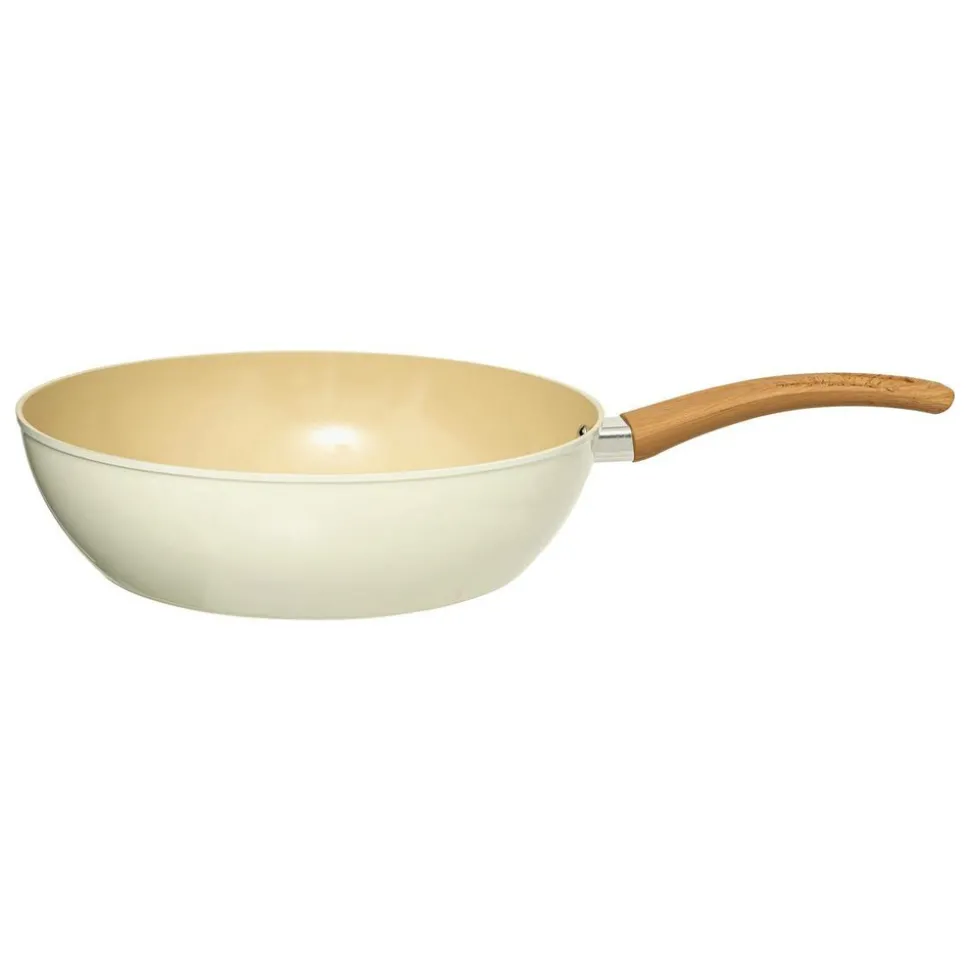 5 FIVE SIMPLY SMART - 5five - sauteuse "harmony" d28cm en aluminium forgé beige