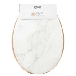 5 FIVE SIMPLY SMART - 5five - abattant wc "léa" effet marbre en bois