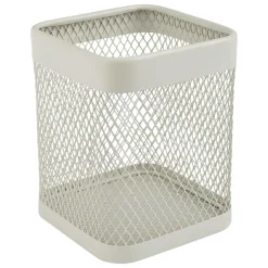 5 FIVE SIMPLY SMART - 5five - pot à ustensiles "mayaj" en métal beige