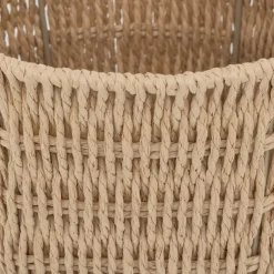 5 FIVE SIMPLY SMART - 5five - corbeille de bureau "kord" en papier tressé