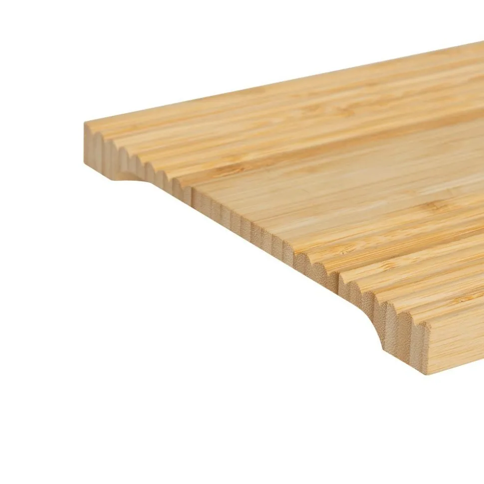 5 FIVE SIMPLY SMART - 5five - planche à découper avec rainures en bambou 30x24cm