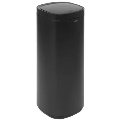 5 FIVE SIMPLY SMART - 5five - poubelle en métal noir 50l