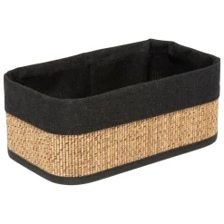 5 FIVE SIMPLY SMART - 5five - 3 paniers en tissu marron 30,5x21cm