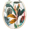 5 FIVE SIMPLY SMART - 5five - abattant wc "palawan" multicolore en bois