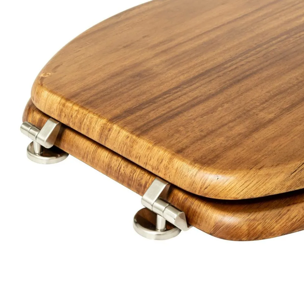 5 FIVE SIMPLY SMART - 5five - abattant wc "blackacia" en acacia