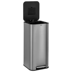 5 FIVE SIMPLY SMART - 5five - poubelle "delta" en inox 30l