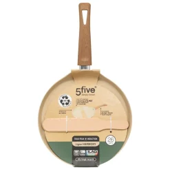 5 FIVE SIMPLY SMART - 5five - crépière "harmony" d26cm en aluminium forgé beige