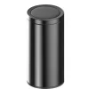 5 FIVE SIMPLY SMART - 5five - poubelle automatique "delta" en métal noir 40l
