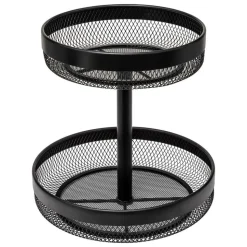 5 FIVE SIMPLY SMART - 5five - corbeille à fruits "mayaj" 2 niveaux noir