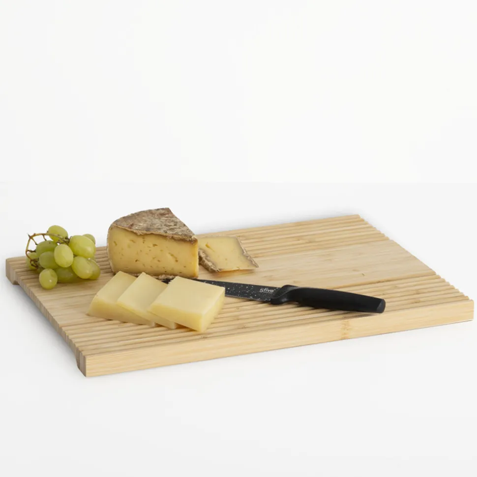 5 FIVE SIMPLY SMART - 5five - planche à découper avec rainuresen bambou 40x27cm