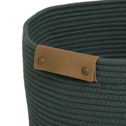 5 FIVE SIMPLY SMART - 5five - panier à linge "duo" 80l ficus