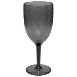 5 FIVE SIMPLY SMART - 5five - verre à vin "estiva" martelé gris