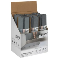 5 FIVE SIMPLY SMART - 5five - tapis de bain caillebotis en diatomite gris 59x39cm