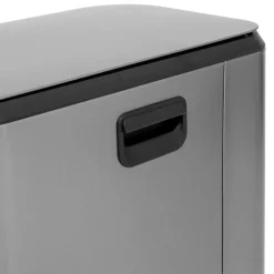 5 FIVE SIMPLY SMART - 5five - poubelle en inox finition mat 50l