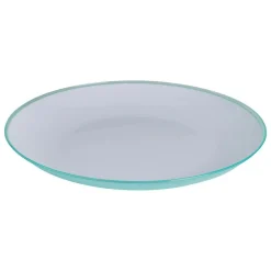 5 FIVE SIMPLY SMART - 5five - assiette "square" vert menthe 25cm