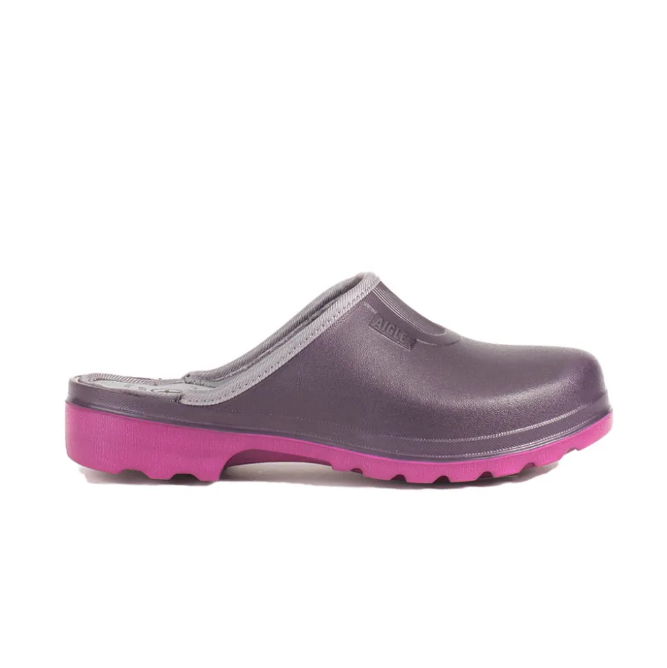 AIGLE - Sabot "Taden 2", Coloris Rose Violet - T.36