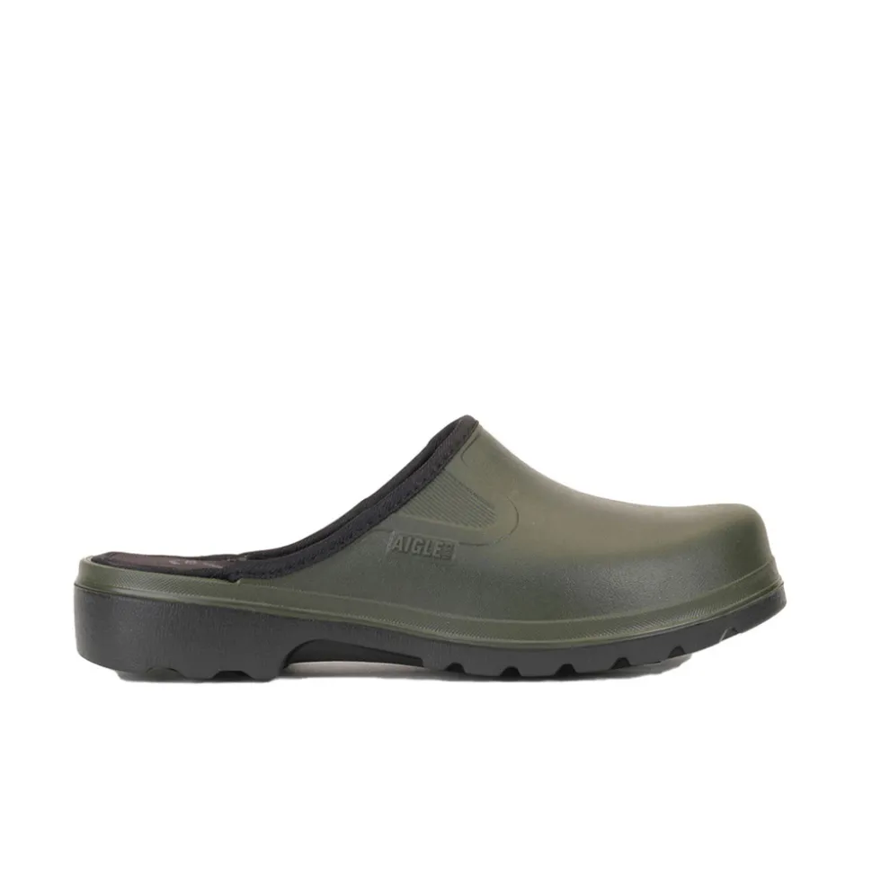AIGLE - Sabot "Taden M 2", Coloris Kaki Noir - T.40