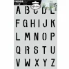 ALADINE - Pochoir de décoration - alphabet - 20 x 30 cm