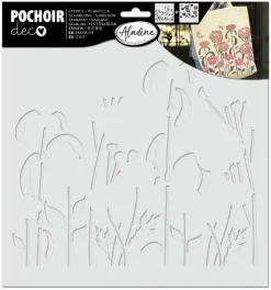 ALADINE - Pochoir superposable - nature