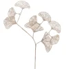 AMADEUS - Branche artificielle de Ginkgo, coloris or - H.76cm