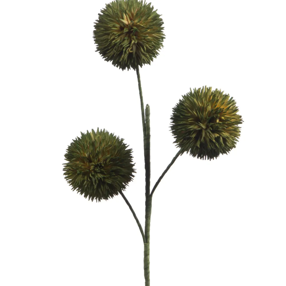 AMADEUS - Tige fleur artificielle Monica, coloris vert - H.89cm