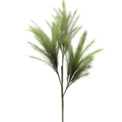 AMADEUS - Tige fleur artificielle Nora, coloris kaki - H.137cm