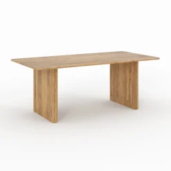 Andrea - table rectangulaire en bois d'acacia 8 personnes