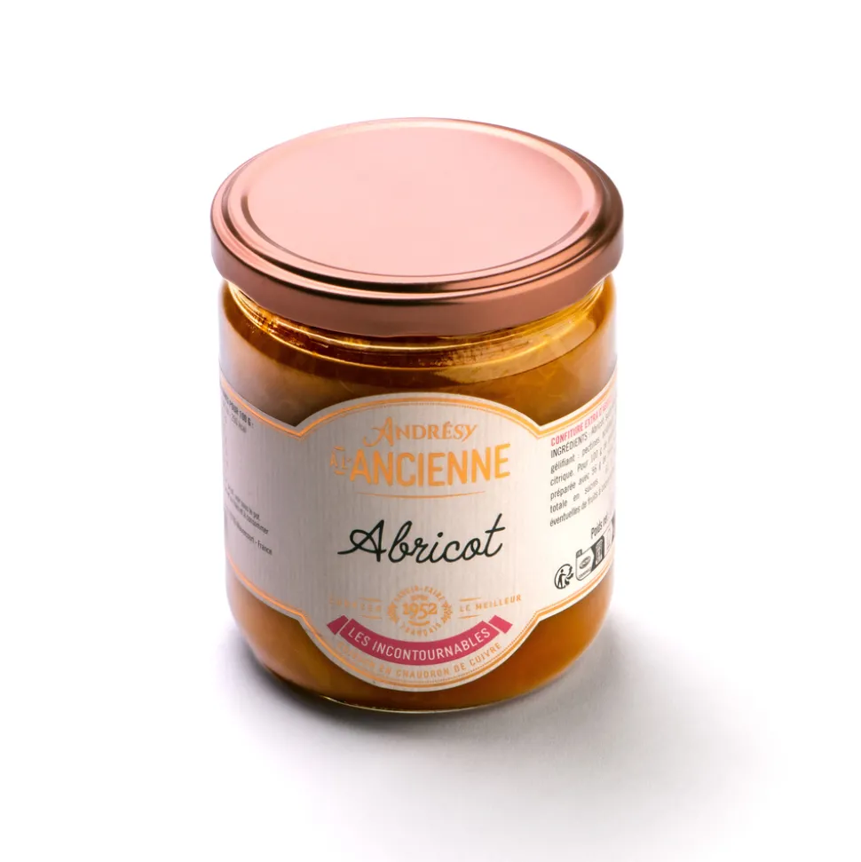 ANDRESY A L'ANCIENNE - Confiture d'abricot 500 g
