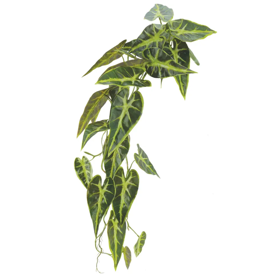 ARCHE DIFFUSION - Chute d'alocasia artificielle vert H84cm