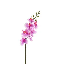 ARCHE DIFFUSION - Fleur artificielle tige d'orchidée marbrée lavande H.87cm