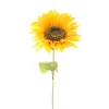 ARCHE DIFFUSION - Fleur artificielle tige de tournesol jaune D.21 H.72cm