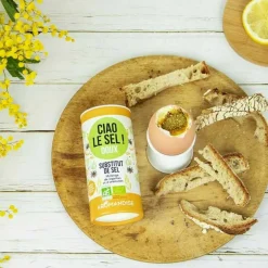 AROMANDISE - 4 substituts de sel - doux, corsé, acidulé, iodé