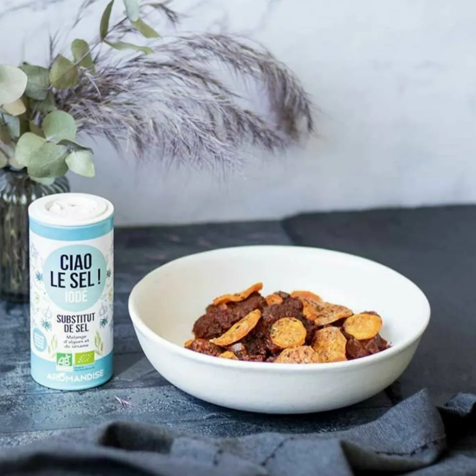 AROMANDISE - 4 substituts de sel - doux, corsé, acidulé, iodé