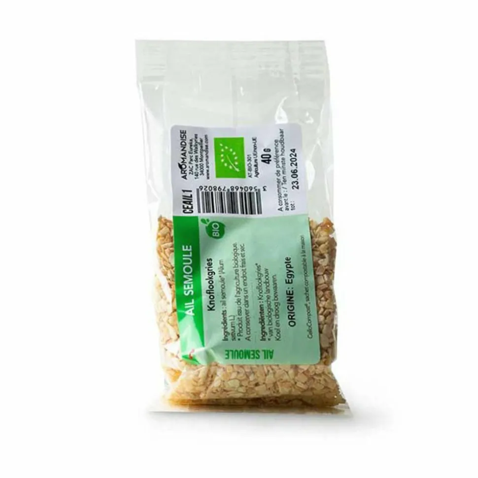 AROMANDISE - Ail semoule bio - 40 g
