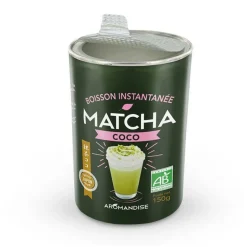 AROMANDISE - Boisson instantanée - matcha coco - 150 g