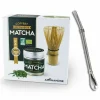 AROMANDISE - Coffret découverte du thé matcha + paille inox avec filtre