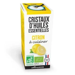 AROMANDISE - Cristaux d'huiles essentielles - citron 10 g