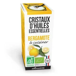 AROMANDISE - Cristaux d'huiles essentielles - bergamote 10 g
