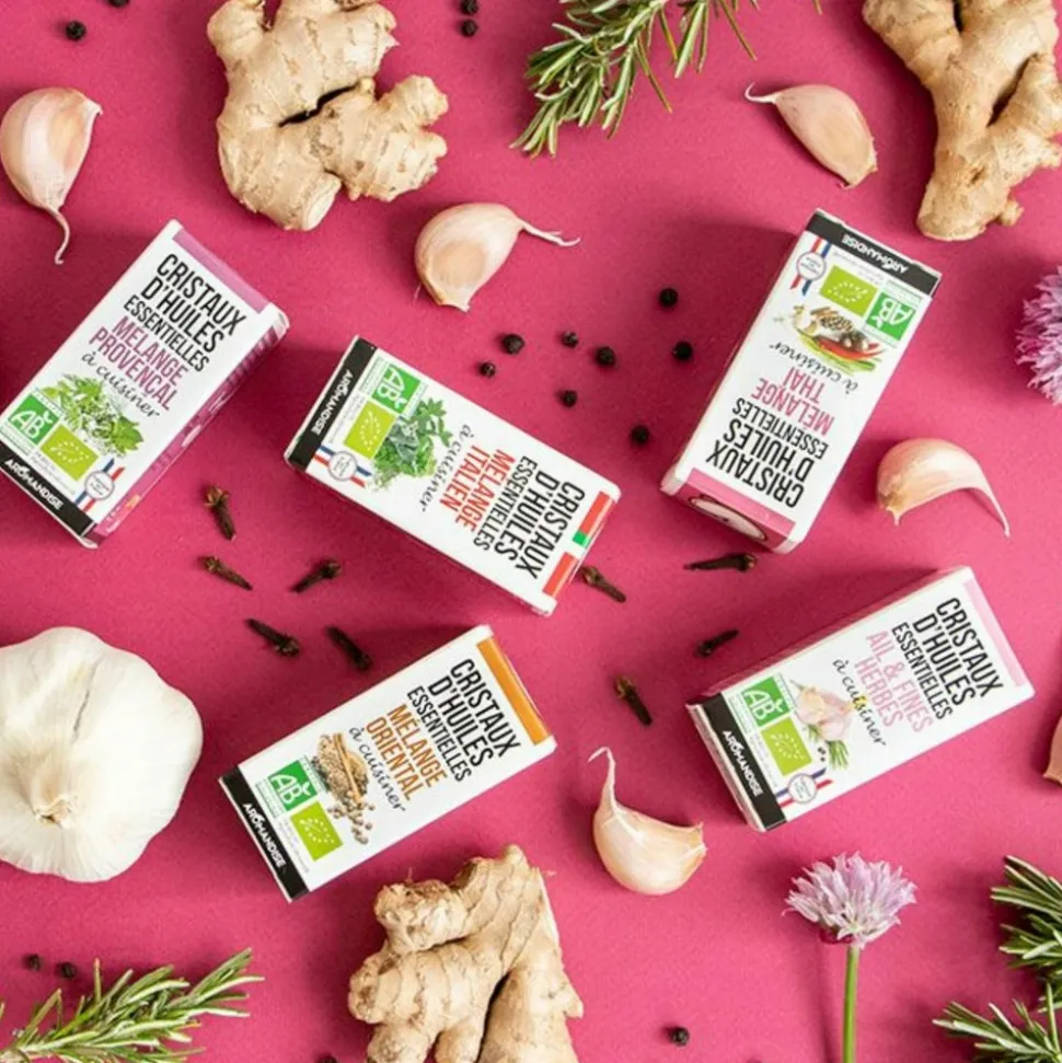 AROMANDISE - Cristaux d'huiles essentielles - bergamote 10 g