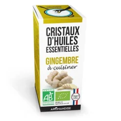 AROMANDISE - Cristaux d'huiles essentielles - gingembre 10 g